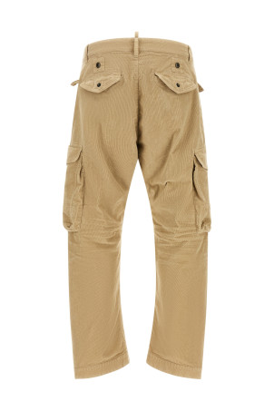 Штани з декількома кишенями, бежеві DSQUARED2 S74KB1164S53162109
