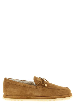Замшеві лофери, бежеві TOD'S XXW24M0KQ80RE0S816