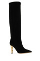Black suede Lotty boots SALVATORE FERRAGAMO (01L8587948181C)