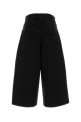 Black denim bermuda shorts White THE ATTICO (261WCP00324DDD104TR)