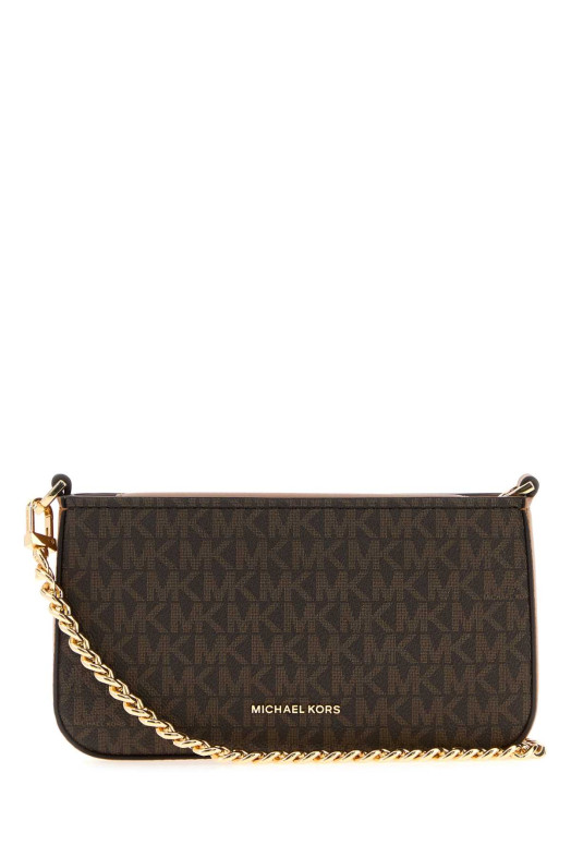 Printed canvas Bryant shoulder bag Brown MICHAEL BY MICHAEL KORS (32S5GYTU0B)