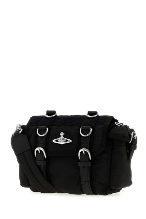 Black fabric Rocky crossbody bag Brown VIVIENNE WESTWOOD (4304008QUW019E)
