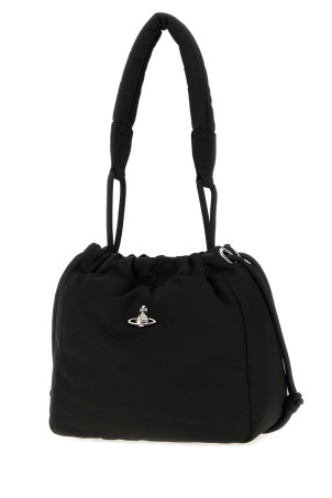 Black fabric  Hilary bucket bag VIVIENNE WESTWOOD (4C03000CUW001Y)