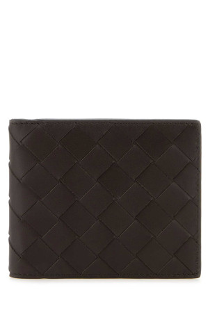 Dark brown leather wallet BOTTEGA VENETA (605721VCPQ4)