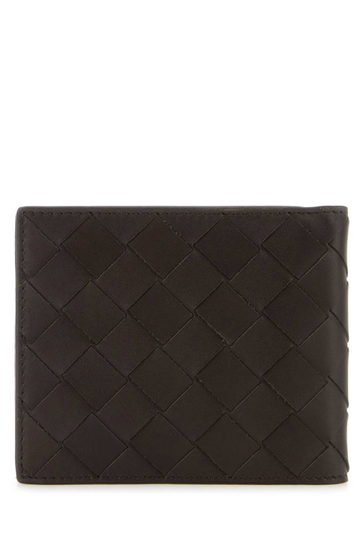Dark brown leather wallet BOTTEGA VENETA (605721VCPQ4)
