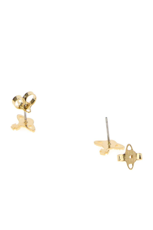 Gold metal Farah earrings VIVIENNE WESTWOOD (6201001502R001SM)