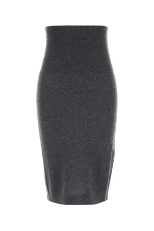 Grey wool skirt STELLA McCARTNEY (6K12953S2673)