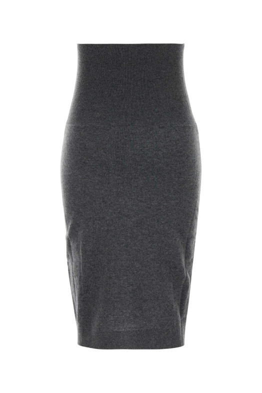 Grey wool skirt STELLA McCARTNEY (6K12953S2673)
