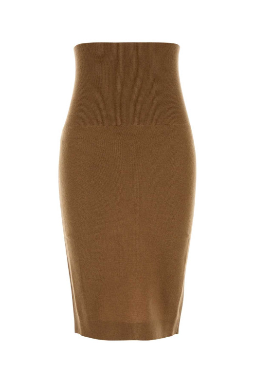 Camel wool skirt STELLA McCARTNEY (6K12953S2673)
