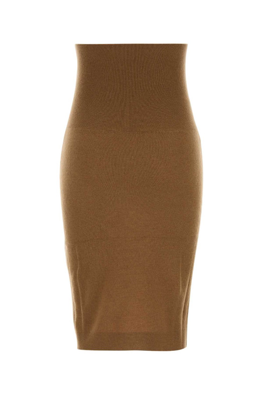 Camel wool skirt STELLA McCARTNEY (6K12953S2673)