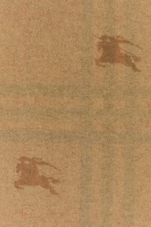 Beige cashmere reversible scarf BURBERRY (8116309)