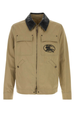 Cappuccino cotton jacket BURBERRY (8122545)
