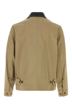 Cappuccino cotton jacket BURBERRY (8122545)
