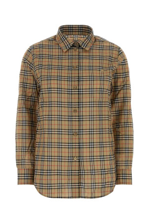 Embroidered cotton shirt BURBERRY (8127758)