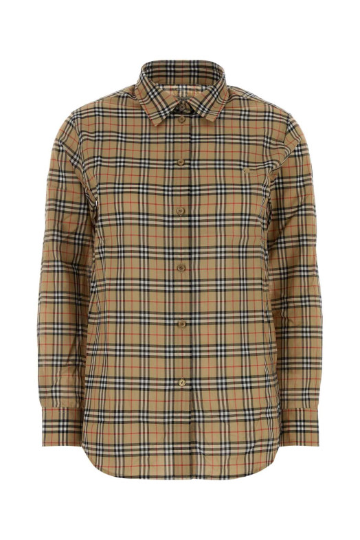 Embroidered cotton shirt BURBERRY (8127758)