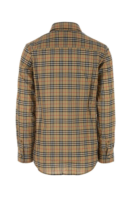 Embroidered cotton shirt BURBERRY (8127758)