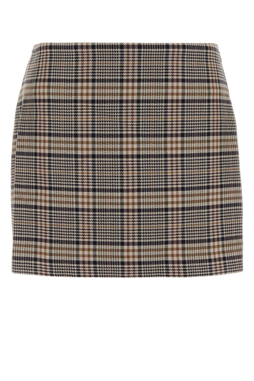 Embroidered viscose blend Tierra mini skirt ANINE BING (A0412299)