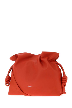Orange nappa leather medium Flamenco clutch LOEWE (A411FC1XD4)