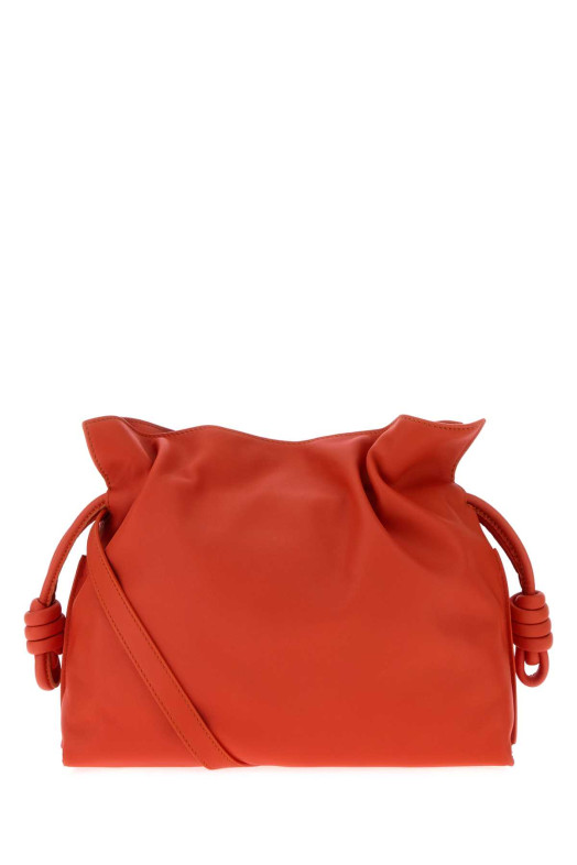 Orange nappa leather medium Flamenco clutch LOEWE (A411FC1XD4)