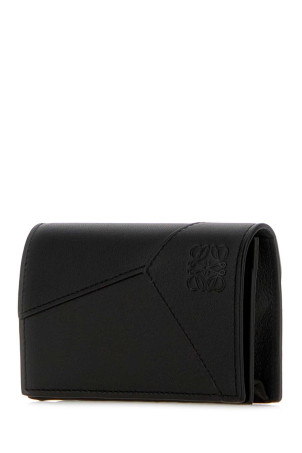 Black leather Puzzle coin purse Black LOEWE (C510M97X03)