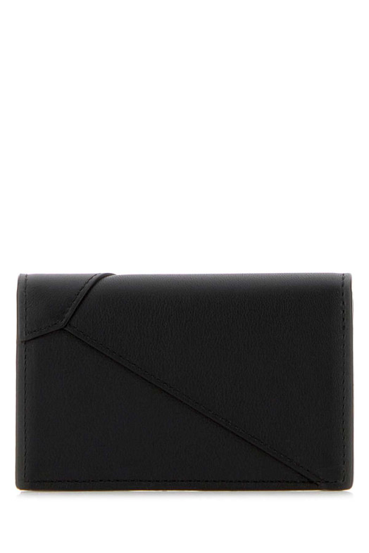 Black leather Puzzle coin purse Black LOEWE (C510M97X03)