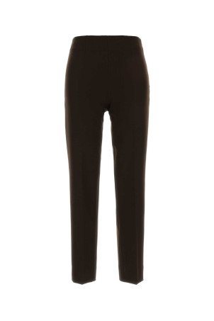 Dark brown stretch polyester Gioia pant PT TORINO (CDVSGIZ00STDDX09)