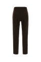 Dark brown stretch polyester Gioia pant PT TORINO (CDVSGIZ00STDDX09)