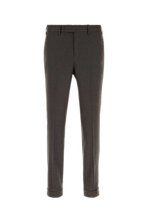Brown stretch wool pant PT TORINO (COAFMAZ00CL1CM13)