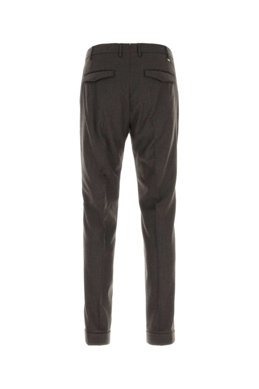 Brown stretch wool pant PT TORINO (COAFMAZ00CL1CM13)