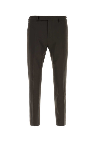 Dark brown stretch wool pant PT TORINO (COAFX0Z00FWDMA37)