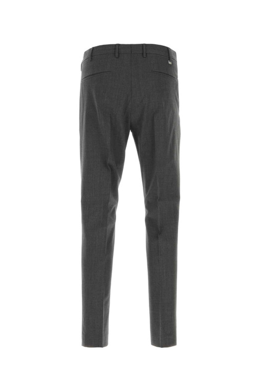 Dark grey stretch wool pant PT TORINO (COAFX0Z00FWDMA37)