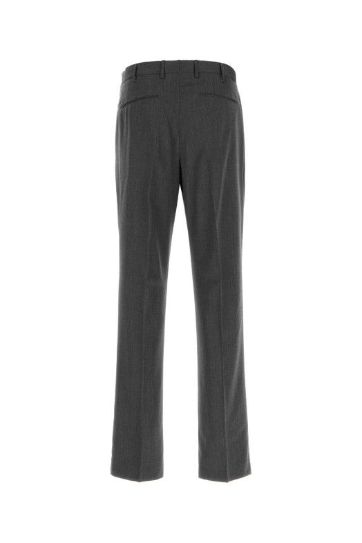 Dark grey stretch wool pant PT TORINO (COAFX9Z10FWDRB11)