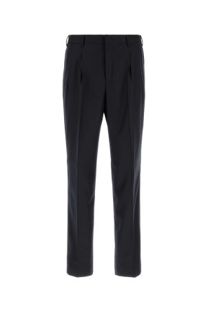 Midnight blue stretch wool pant PT TORINO (COAFX9Z10FWDRB11)