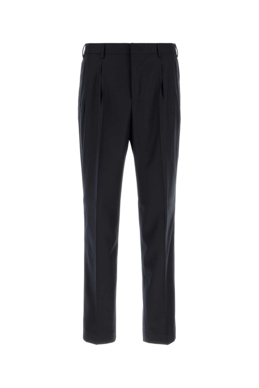 Midnight blue stretch wool pant PT TORINO (COAFX9Z10FWDRB11)