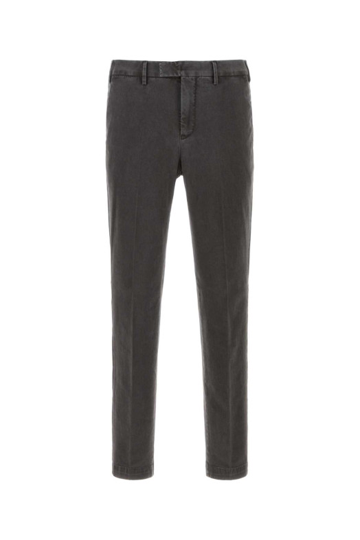 Dark grey stretch cotton pant PT TORINO (COALMAZ00CL1TU99)