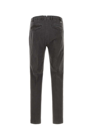 Dark grey stretch cotton pant PT TORINO (COALMAZ00CL1TU99)