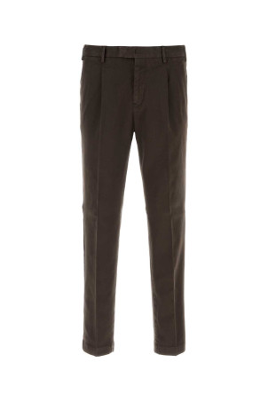 Brown stretch cotton pant PT TORINO (COATMAZA0CL1CK09)