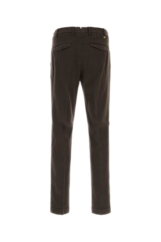 Brown stretch cotton pant PT TORINO (COATMAZA0CL1CK09)
