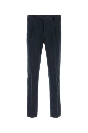 Navy blue stretch cotton pant PT TORINO (COATMAZA0CL1CK09)