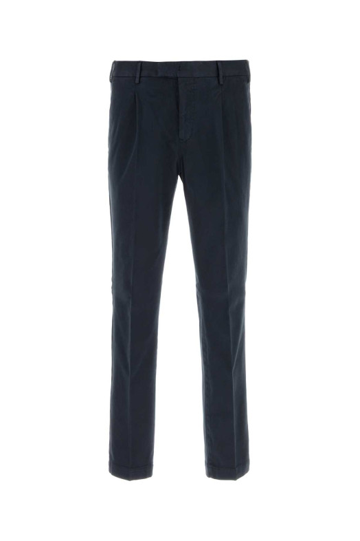 Navy blue stretch cotton pant PT TORINO (COATMAZA0CL1CK09)