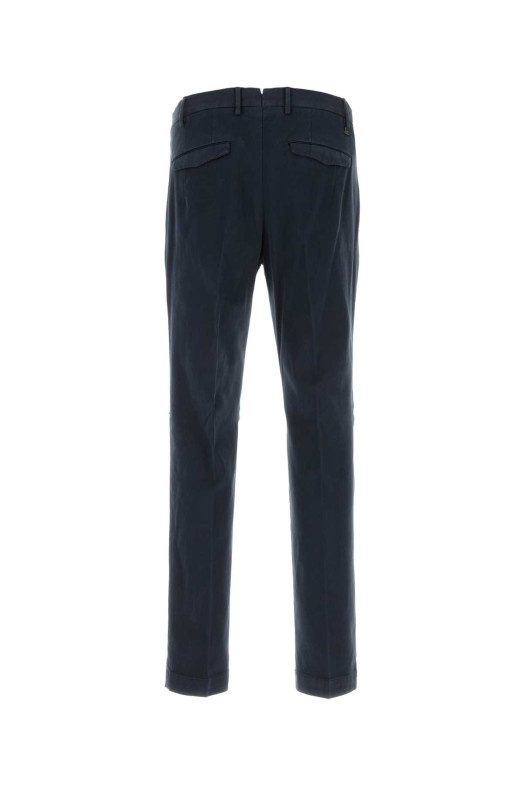 Navy blue stretch cotton pant PT TORINO (COATMAZA0CL1CK09)