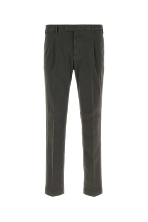 Charcoal stretch cotton pant PT TORINO (COATMAZA0CL1NK31)