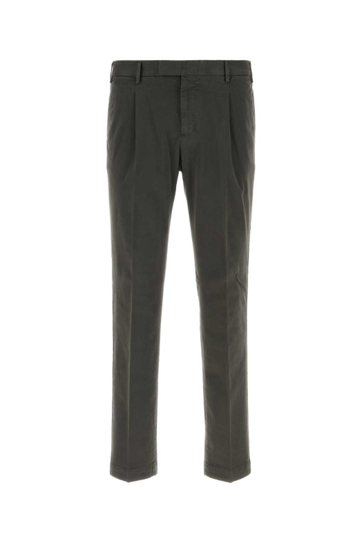 Charcoal stretch cotton pant PT TORINO (COATMAZA0CL1NK31)