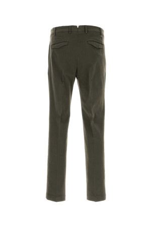 Olive green stretch cotton pant PT TORINO (COATMAZA0CL1NK31)
