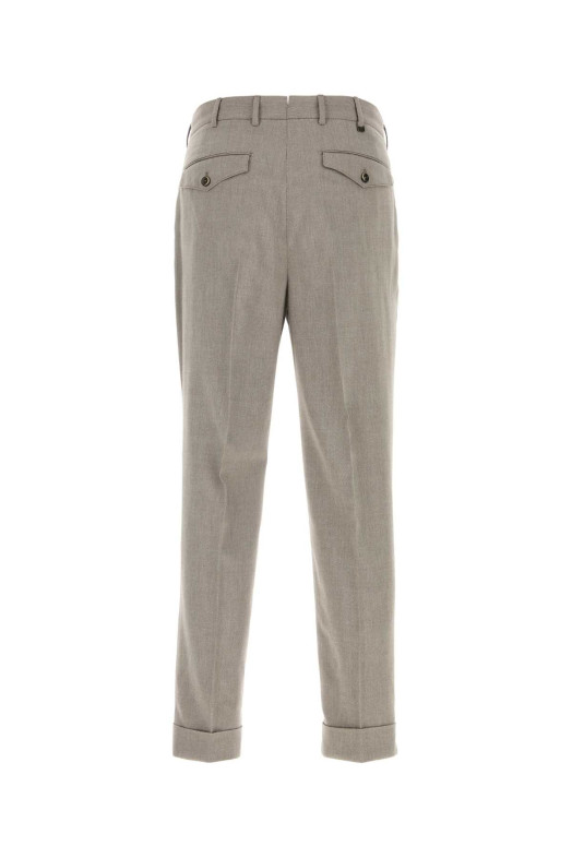 Dove grey cotton blend pant PT TORINO (COZSCLZB0CL1SU07)