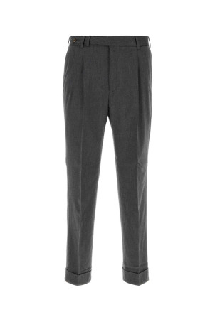 Dark grey cotton blend pant PT TORINO (COZSCLZB0CL1SU07)