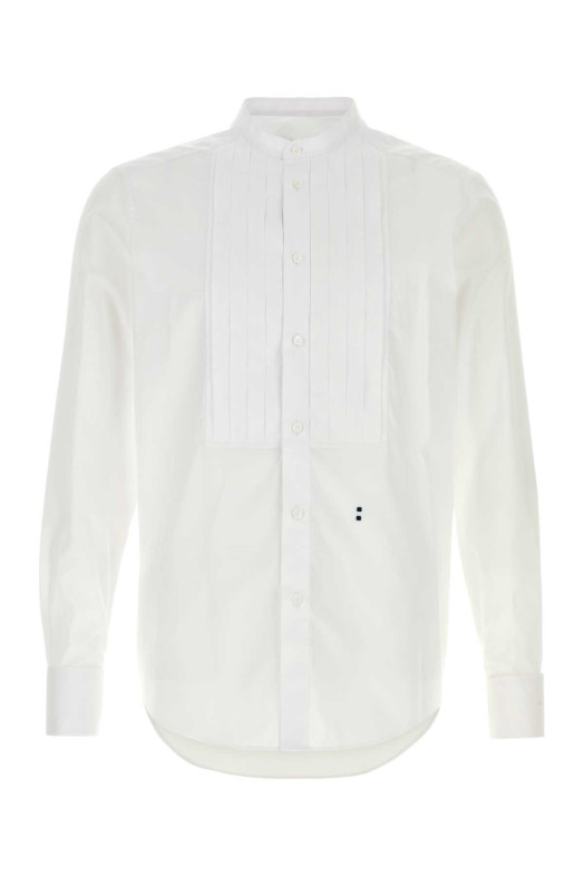 White poplin shirt White FENDI (FS1377AMVL)