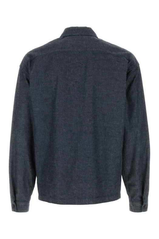 Blue chambray shirt Blue PRADA (GEC121SOOO19XK)