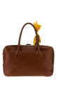 Brown leather medium Vita travel bag GOLDEN GOOSE DELUXE BRAND (GWA00833A000909)