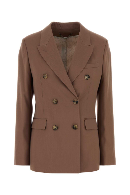 Antiqued pink wool blazer GOLDEN GOOSE DELUXE BRAND (GWP00829P002585)